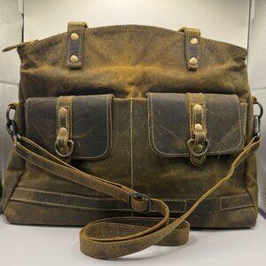 Myra 100% Leather Handbag